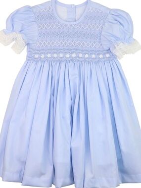 NWT Cecil and Lou Heirloom Smocked Dress 3T